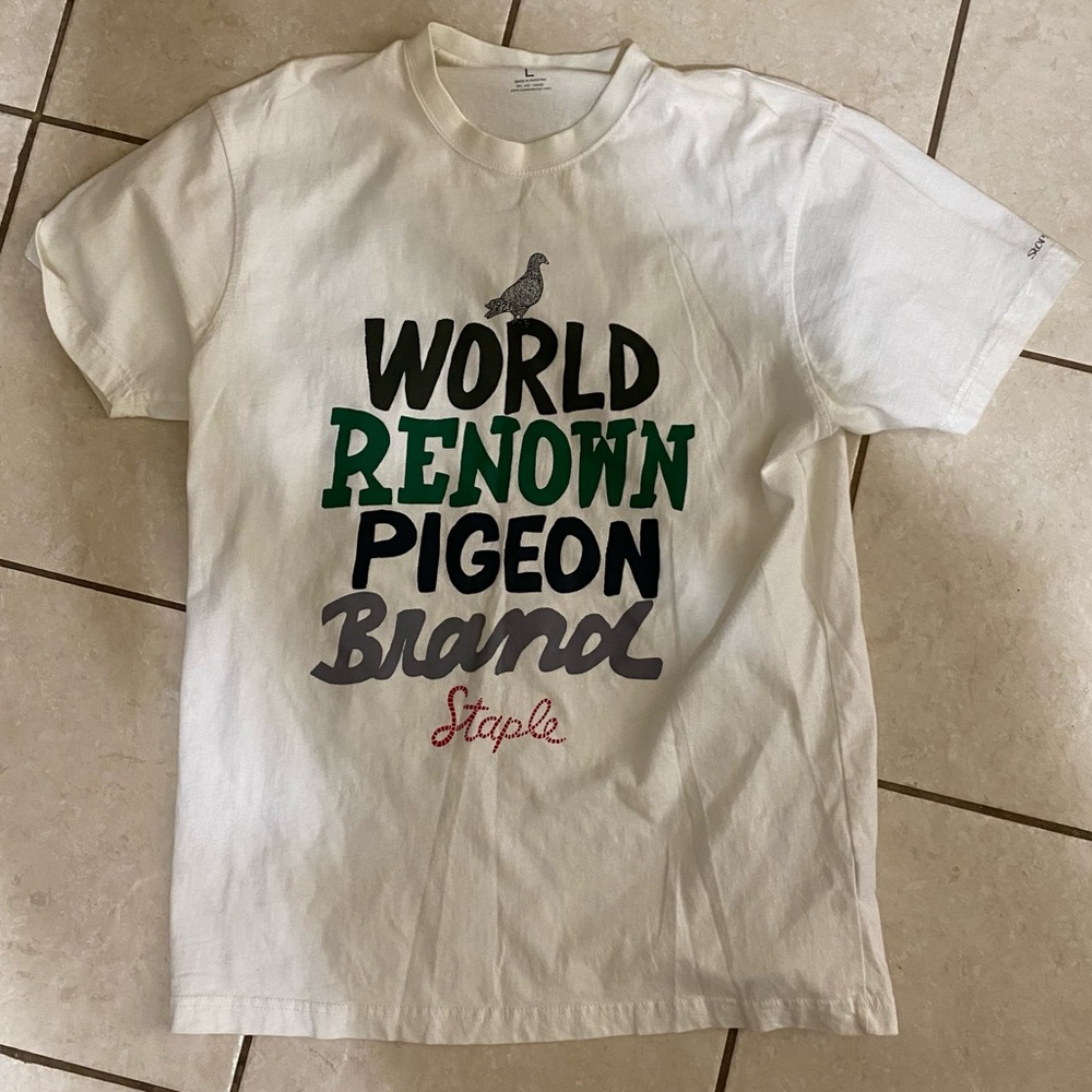 Staple World Brand Shirt Sz Large
